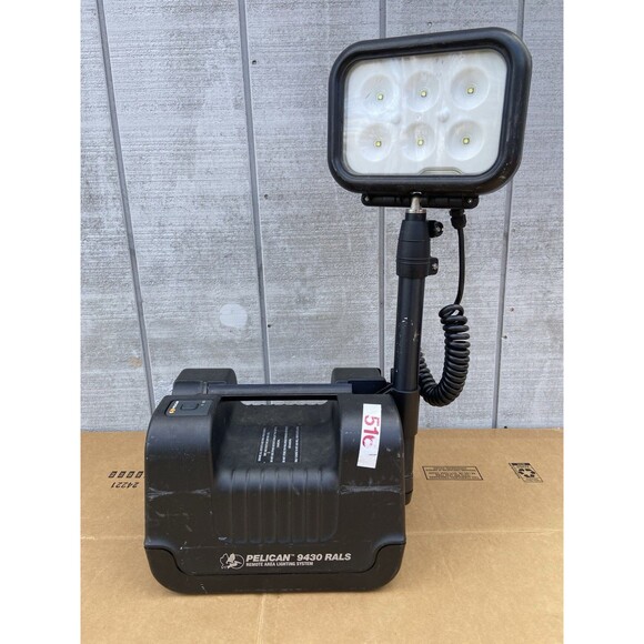 Pelican 9430 RALS Remote Area Lighting System Black – Tested & Working - Picture 1 of 11